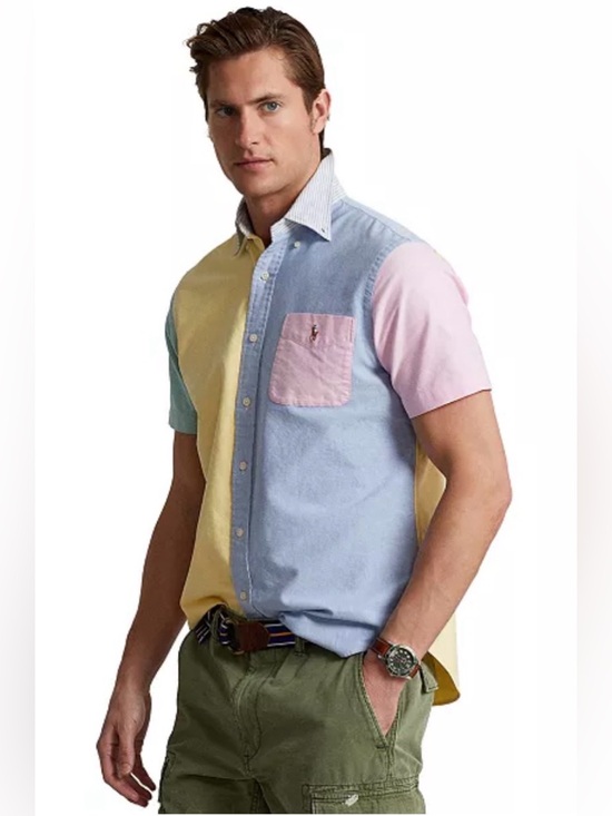 Polo Ralph Lauren Men's Classic-Fit Oxford Fun Shirt, Size XL - Picture 2 of 14